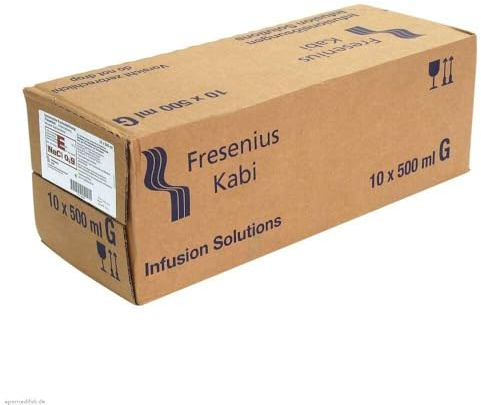 KOCHSALZLÖSUNG 0,9% Glasfl.Fresenius 10X500 ml