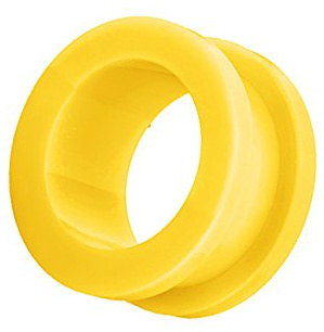 Piercingfaktor Flesh Tunnel Ohr Schraub Ear Plug Piercing Kunststoff Acryl Schraubverschluss Rund Creole