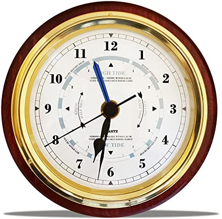Fischer Tide Clock, Wood, Multi Colour, One Size