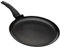 Diamond Padella Antiaderente Crepe/Diamante Cake Pan, Nero, 28 cm