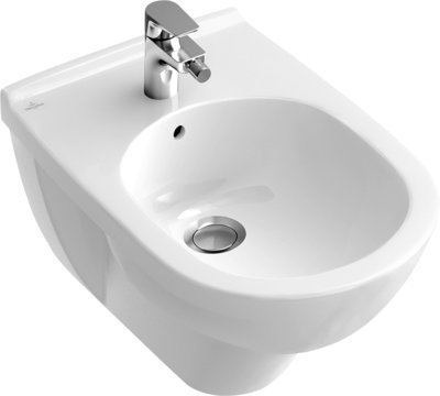 VILLEROY & BOCH serie O.Novo 54600001 Bidet sospeso finitura bianco alpin