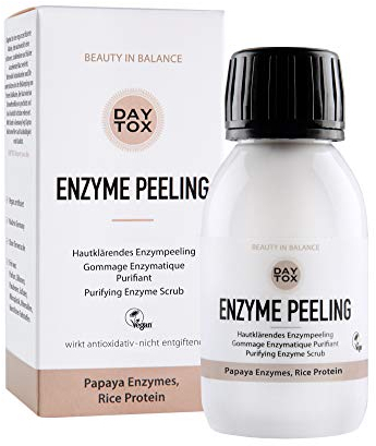 Enzympeeling Pulver für das Gesicht - Vegan, Ohne Silikone, Made in Germany, DAYTOX - Enzyme Peeling - 35 g
