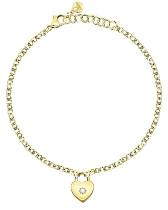 Morellato Bracciale Donna, Collezione ABBRACCIO, in Bronzo, acciaio, pietra - SAUB18