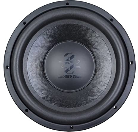 Ground Zero GZUW 12SQ-D2-30 cm Passiv Subwoofer mit 1200 Watt (RMS: 600 Watt)