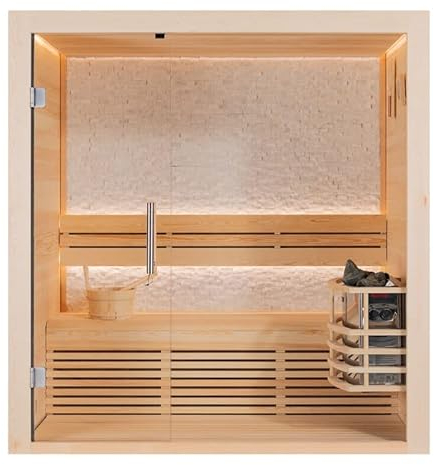 AWT AQART WATER TECHNOLOGY KOS Sauna 1813B Pinienholz/150x120/ohne Ofen