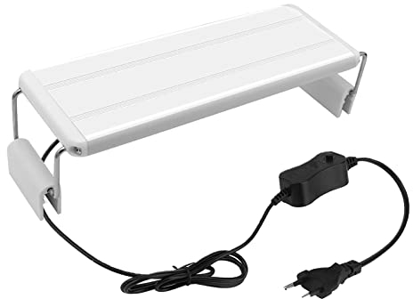 Ultradünnes LED Aquarium Clip Halterung - 3-farbiges Licht für Wasserpflanzen & Korallenriff - 6W