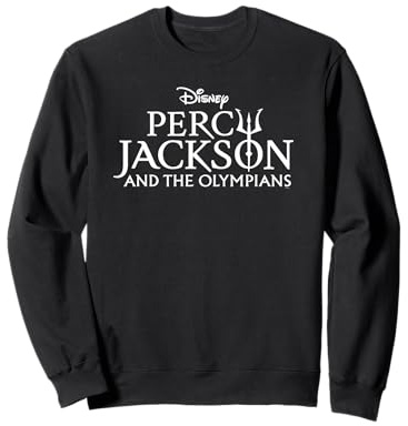 Disney Percy Jackson and the Olympians Series Title Logo Felpa