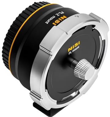 NiSi PL-Z Konverter für PL-Mount Objektive auf Nikon Z-Mount Kameras | Leichtgewichtiger Objektivhalterung Objektivadapter