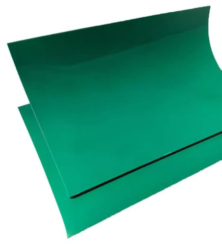 Anti-Ermüdungsmatte ESD Antistatische Tischmatte, Lötmatte, robuste, rutschfeste Gummi-Arbeitsplatzmatten, Erdungsschreibtischunterlage for Lötkolben, empfindliche Elektronikarbeiten ( Color : Green ,