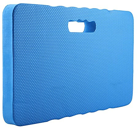 Extra Dickes Kniepolster, Kniepolster Für Garage, Garten, Kniematte, EVa-Kniekissen, Knieschutz Für Gartenarbeit, Geschenke, Bad, Trainingszubehör, Übungs-Yoga, Mechaniker, 45X28X4 Cm(Blau)