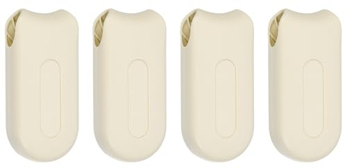 sourcing map 4 cuerdas de peso para persianas, 78 mm, colgantes de plástico para persianas enrollables verticales, color beige