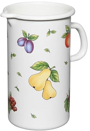 Riess, 2176-068, Krug 2 l, Garden, FRUIT GARDEN, Fruit Garden, Vol. (rec.): 2,0 Liter, Made in Österreich, LBH: 19,6x13,6x19,0cm, 0,678kg, Krug, Hitzebeständig, Kompakt, Kratzfest, Schmutzabweisend