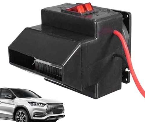 Generico Calentador para vehículos – Calefacción rápida bajo Ruido, termoventilador 12 V para Coche | para, Furgoneta, Coche, vehículos y remolques