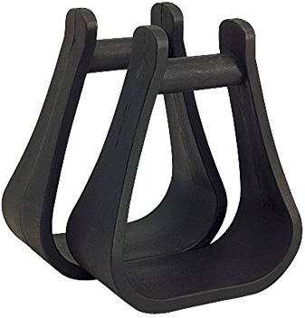 Unbekannt „Composite Westernsteigbügel, schwarz, Erwachsene