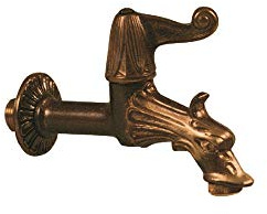 Rubinetto Artistico 1/2M.C/Ros.Adatt.P/Gomma