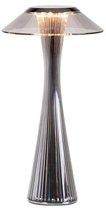 Kartell Space Lampada da Tavolo, Titanio, 15ⵁx30 cm [Classe di efficienza energetica E]