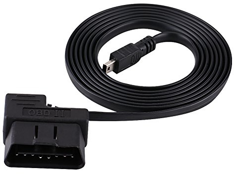 USB-Kabel für Auto, 180 cm, Schnittstellenkabel, USB, Adapter für OBD-II OBD2 OBD-II OBD2 OBD2 Ersatz für Mini-USB-Kabel