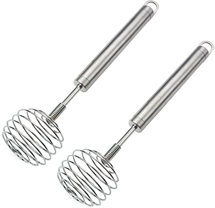 Frusta In Acciaio Inox Frullino per Le Uova Creativo Miscelatore Da Cucina per La Casa Frusta Manuale Utensili Da Cucina per Mescolare 2 Pezzi Di Frusta Usato per Mescolare Il Cibo E Fare Torte