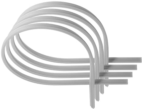 28 inch Silicone Windshield Wiper Blades Refills, Adjustable Size of Universal Replacement Wiper Refill