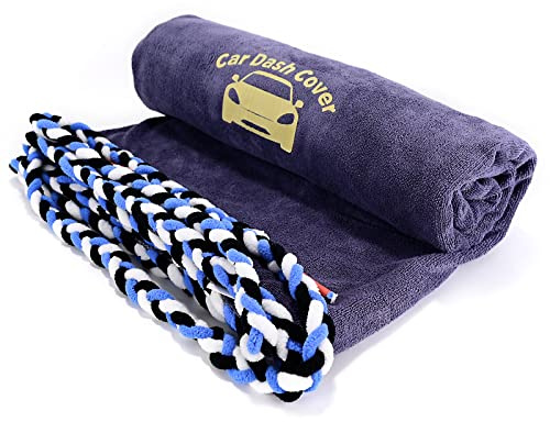 NEWISHTOOL Window Tinting Dash Protection, Super Absorbent Dash Towel Microfiber Towel and Strand Soak Rope Tool, Protective Control Water Shield for Windshield Film Install Scratch Free Tint Tools