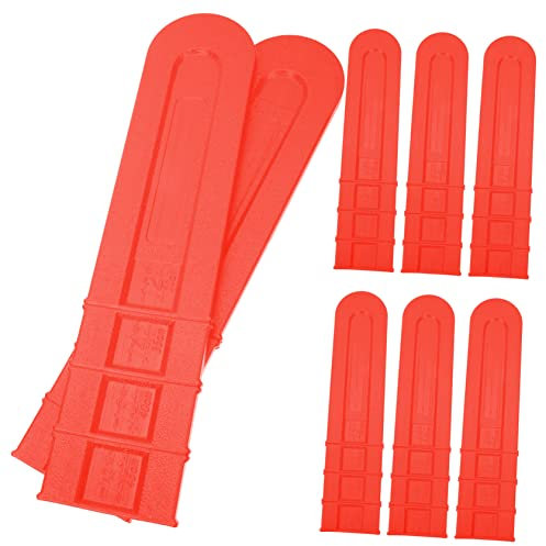 Proteggi La Tua Motosega Custodia per Motosega in Plastica da 8 Pezzi Copertura per Barra Copertura per Motosega da Viaggio Facile da Riporre Protezione
