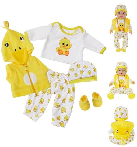 Vestiti Bambole Baby Bambole Vestiti Bambola 35-43cm Set Vestiti Bambola Costume Costume Bambola Bambino Ragazzi Ragazze Accessori Bambole
