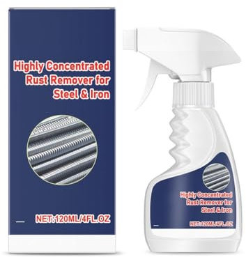 XDGJTBFMY 120ml Heavy Duty Metall Rost Entferner Ultra-konzentriert Leistungsstarke Restaurierung Entferner Auto G5S9 Metall Schnelle Glanz Wartung Rost