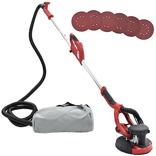 Levigatrice per Cartongesso con Aspiratore 750 W (6,4KG)