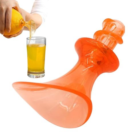 Fruit Squeezer Hand Press - Lemon Juicer Manual Drainer Gadget, Easy Squeeze Tool | Hand Juicer Fruit Juice Maker, Citrus Extractor, Multifunctional Kitchen Utensil for Fresh Orange, Lime and Pomegra