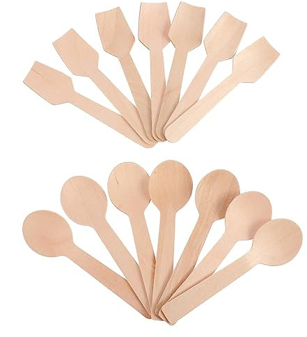 Lot de 200 en Beige pour Fête et Pique-niques
