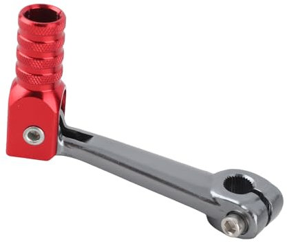 Tyenaza Palancas de cambio plegables, palanca de cambio plegable para motocicleta, repuesto de aleación de aluminio CNC, pedal de cambio plegable para T2, T4, T4L, ATV, motos de
