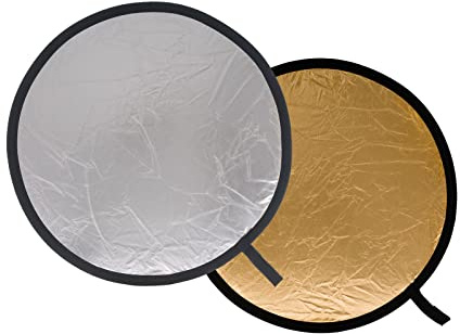Manfrotto Reflektor, 75 cm, Silber/Gold