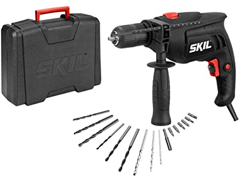 Skil 6280CA Trapano a Percussione, Nero/Antracite