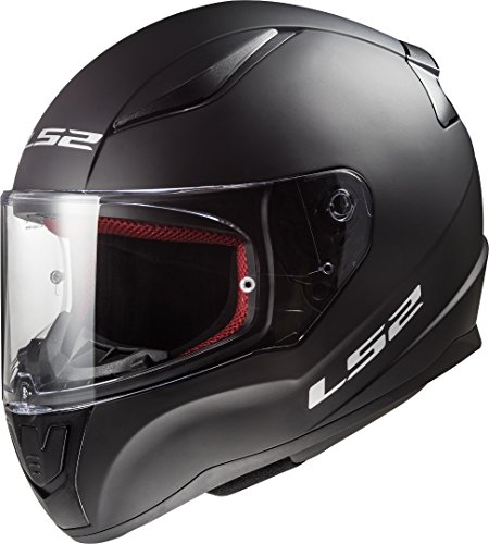 LS2 Motorcycle Helmets-Rapid Matt, Black, Size M