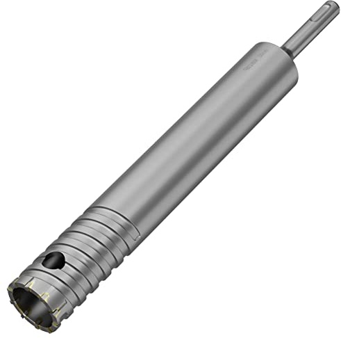SabreCut 1pc SCRB36 36mm x 300mm Tungsten Carbide SDS+ Rebar Cutter | Heavy-duty tungsten carbide tips and precision high-temperature brazing provide durable cutting through embedded rebar