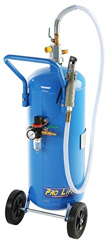 Pro-Lift-Werkzeuge Mobiler Sodastrahler Sandstrahler 26L Kessel mit Schlauch und Pistole