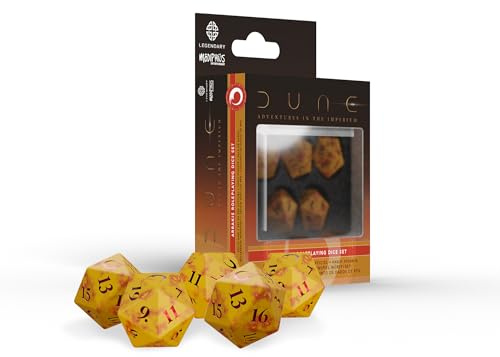 Modiphius Entertainment MUH052171 Dune Dice Set Arrakis