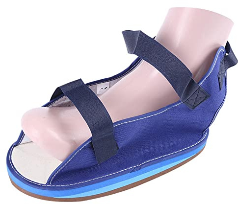 JMYSD Soporte para Fractura De Pie De Zapato Fundido, Punta Abierta, Yeso, Punta De Zapato, Valgo, Quirúrgico, Fijo, Calzado De Yeso, Bota para Caminar para Lesiones En El Pie,M