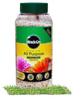 Miracle-Gro Premium All Purpose Continuous Release Plant Food 900g with a Thank You Sticker