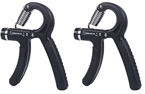 Handtrainer Unterarmtrainer 2er SetVerstellbarer Fingertrainer Griffkraft Trainingsset für Zuhause Fitness