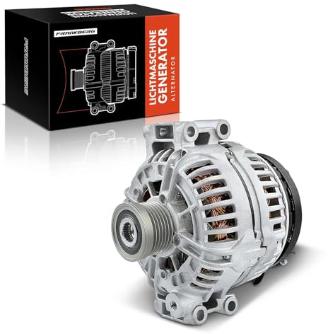 Frankberg Alternator Lichtmaschine Generator Kompatibel mit E81 E87 116i 118i 120i 2004-2011 E82 E88 118 120 E46 E90 316i 318i 320i E60 520i X1 X3 Z4 Replace# 12317516098