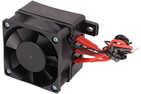 PTC Car Fan Air Heater, 200W 220V Mini Air Chauffé avec Ventilateur, PTC Ceramic Air Electric Heater, Electric Space Heaters for Automobile, Air Conditioner
