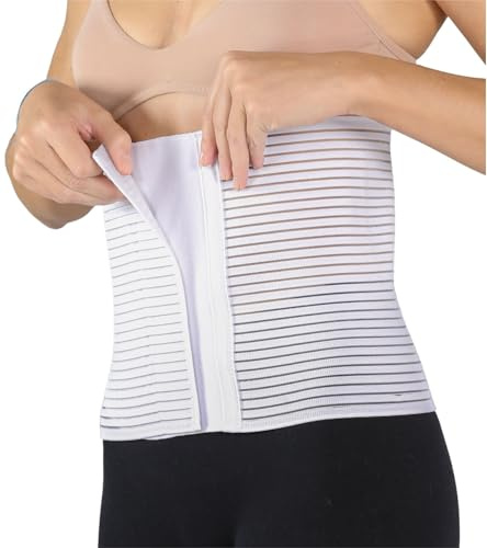 Easy8 - H28/95 Bauchweggürtel Damen Herren, H.28 cm, Bauchgurt nach Geburt, Bauchweg, Bauchgurt nach Op, Bauchband, Korsett Herren, Männer Pancera