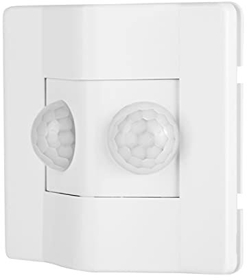 Interruptor de Luz con Sensor de Movimiento, Interruptor de Luz de Movimiento AC90V‑270V Interruptor de Sensor de Movimiento Sensible a la Luz con Son Doble para Almacenes y