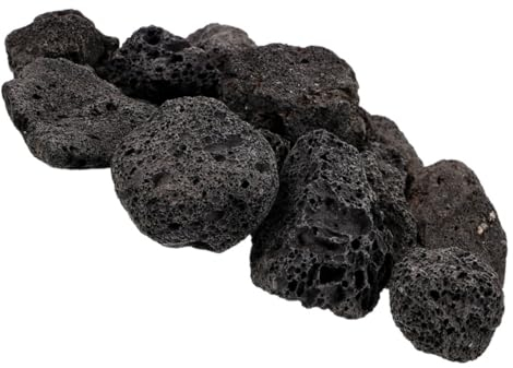 COLLBATH 1packung Aquarium Dekorationssteine Aus Vulkangestein Poröse Atmungsaktive Lavasteine Für Aquarien Pflanzen Und Garten Naturstein Für Stilvolle Deko