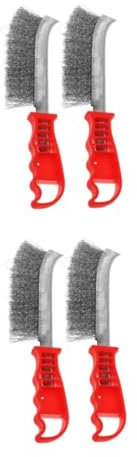 BUGUUYO 4pièces Brosse Acier Pour Nettoyage De Et Scories De Soudure Outil Pratique Pour Éliminer Résidus Et Métalliques