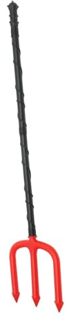 KOMBIUDA Forchetta Diavolo per Costume Halloween Prop Cosplay Leggero e Portatile Liscio e Antiscivolo Accessorio Malefica per Adulti e