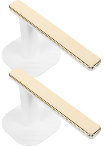 Lurrose 2 Pezzi Ganci Fermatenda in Plastica ABS Autoadesivi Supporto Tende da Muro Resistente e Facile da Installare per Tenue Decorazioni e Fissaggio Drapery Tieback