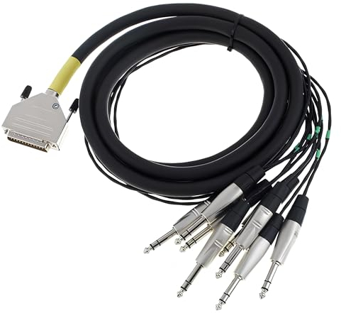 Intro Multicore D-Sub/jack sim. 8 compartimentos, conector Rean, 3,0m