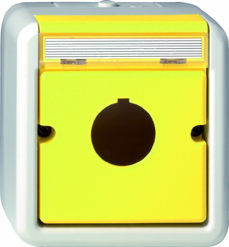 Gira 027130 Gehäuse Taster mit 22.5 mm Wassergeschutz Aufputz, grau